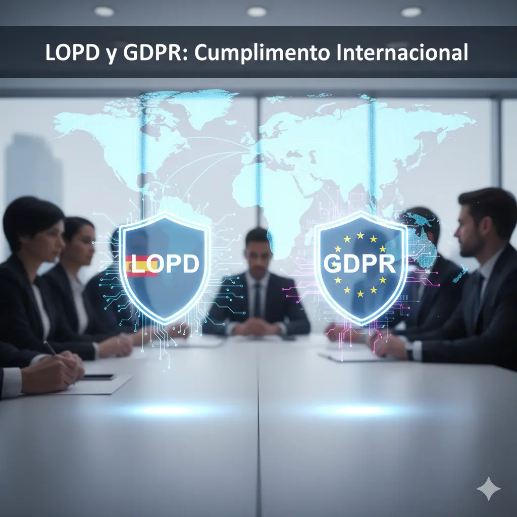 LOPD y GDPR: Cumplimiento Internacional