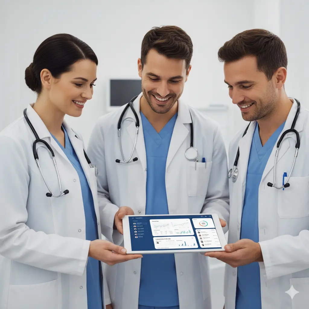 Médicos usando History Clinical - Software historias clínicas Colombia